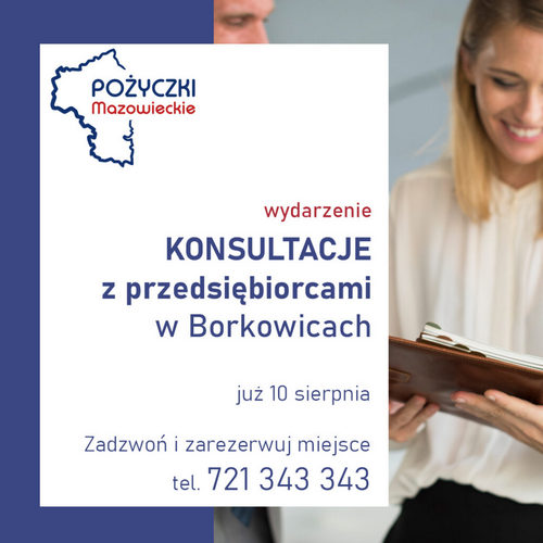 Konsultacje z przedsiębiorcami w Borkowicach