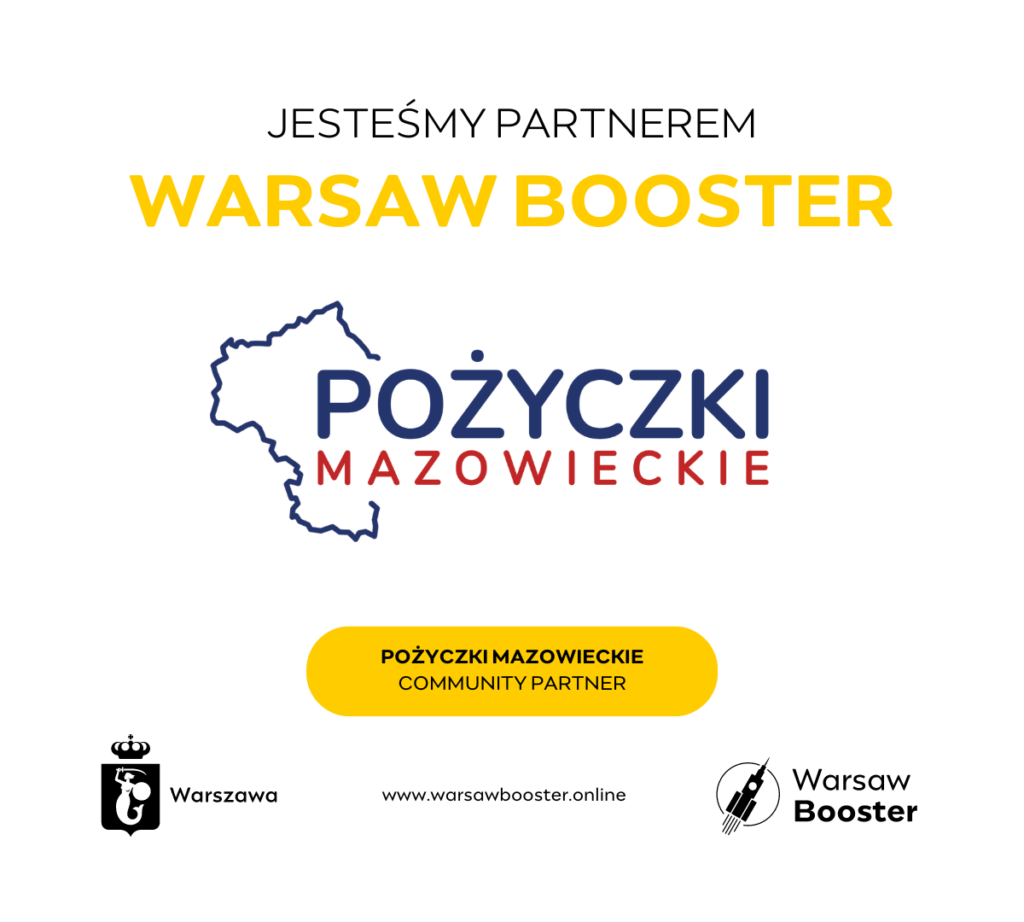 Jesteśmy Community Partnerem w Warsaw Booster 2024!