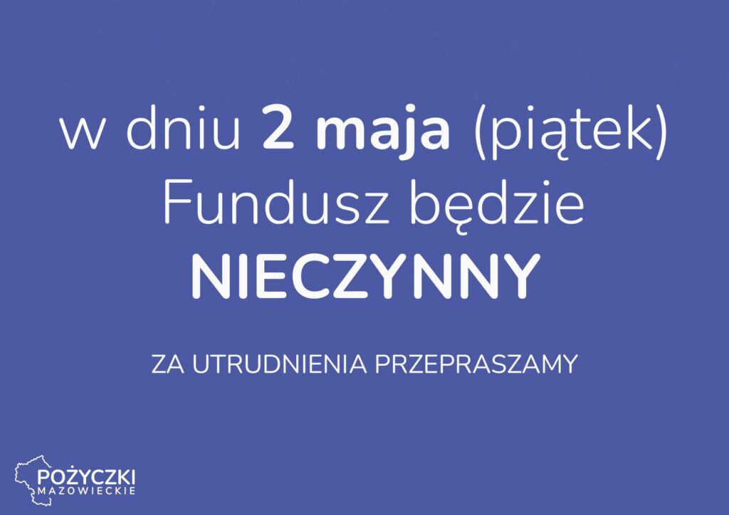 2 maja Fundusz NIECZYNNY